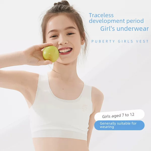 Strict selection of girls' underwear small vest development period 12 years old 13 children 10 primary school students wear 14 girls bra