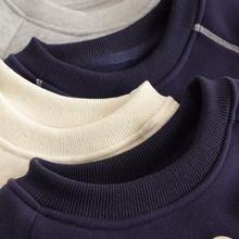 111714 秋冬新款~120-160大童韩版字母卡通印花加绒圆领卫衣套装