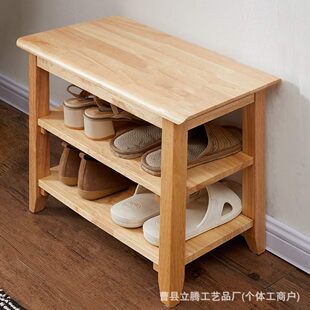 Multi-Layer Shoe Rack for Home Entrance, Economical Shoe Cabinet for Dormitories and Rental Apartments, Space-Saving Shoe-Changing Bench with Storage
