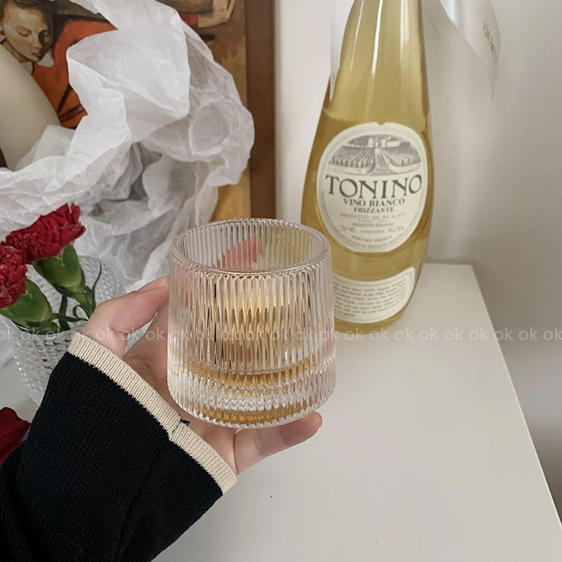 Crystal wineglass for whiskey