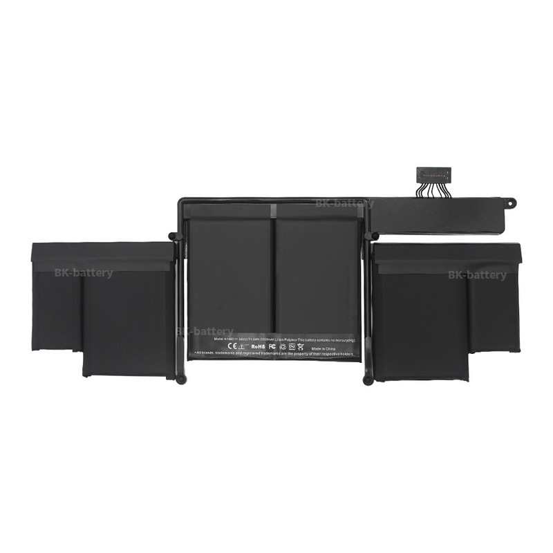 For high capacity A1502 A1493 11.34v 71.8wh Retina built-in laptop battery