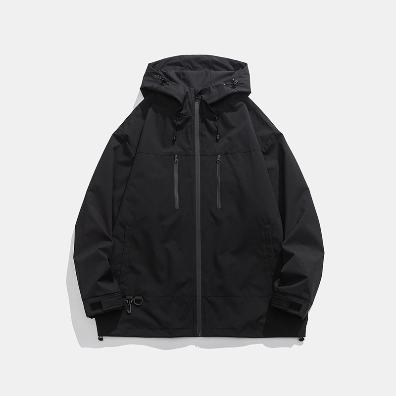 Combinaison d'assaut américaine printemps nouvelle combinaison d'alpinisme à capuche décontractée en plein air, vêtements de travail pour hommes de marque tendance de style montagne_voghion.com