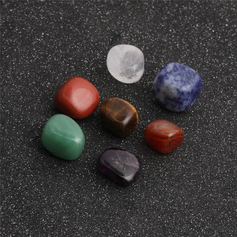 Natural ore, black cloth bag, with gem