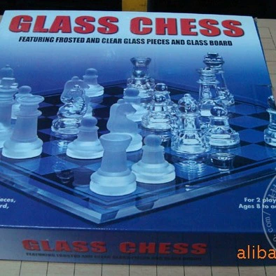 Glass small chess