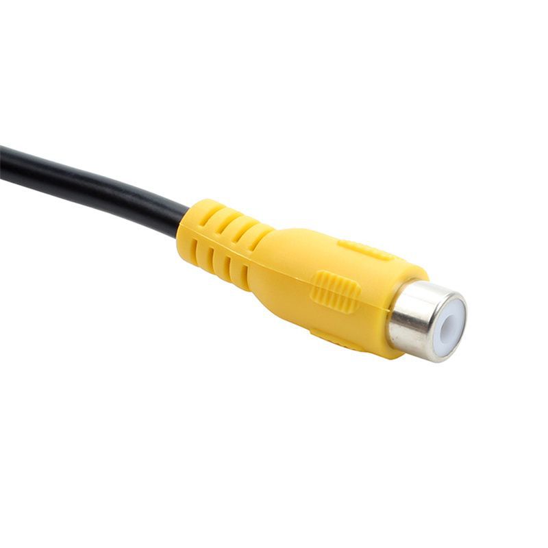 RCA connector reverse camera extension cable, RCA interface AV video cable, male to female connector for reverse rear view