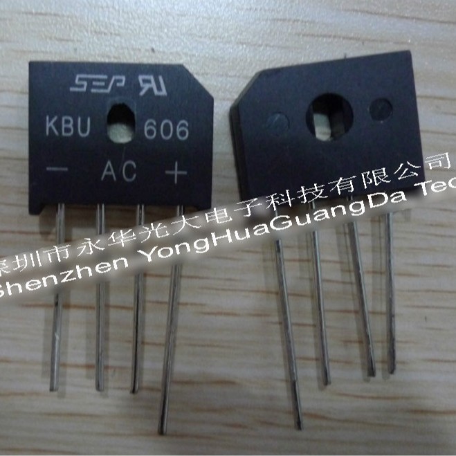 KBU606  整流桥堆 代替PBU606