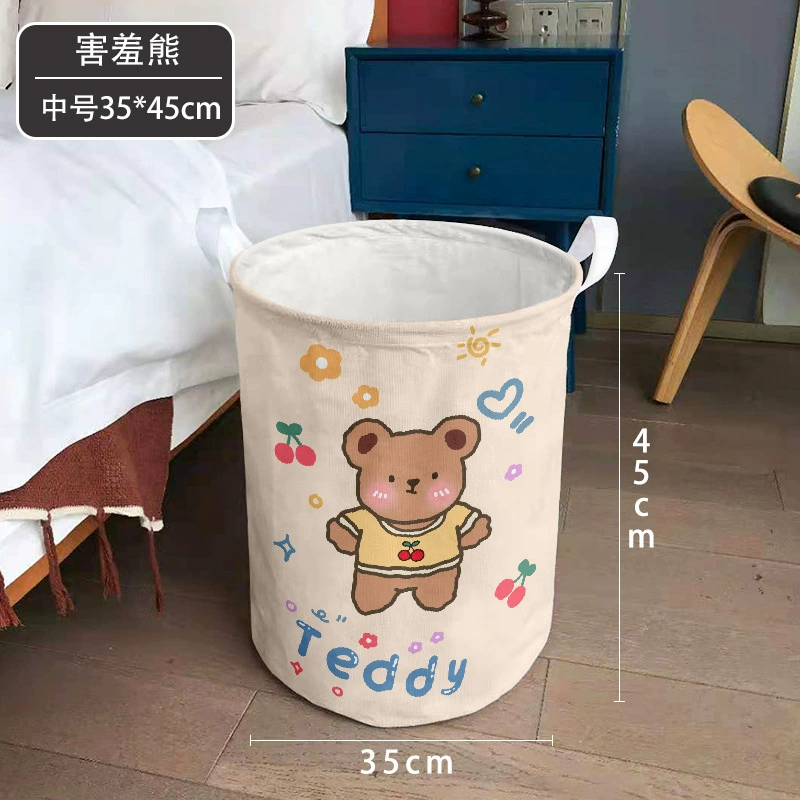 Корзина для белья, корзина для хранения, плюшевая игрушка, складывающаяся система хранения