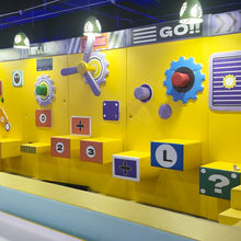 马里奥闯关淘气堡室内幼儿园滑梯球池商场游乐场设备专用游乐设施