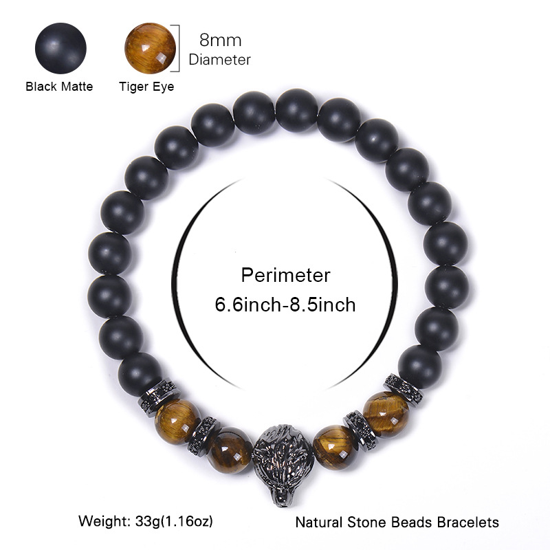 Copper bracelet with zircon