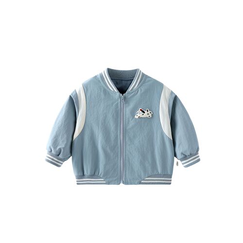 Children's Cartoon Baseball Jacket 2025 Autumn Boys Fashion Korean Version Labeled Coat Baby Trendy Autumn Outfit