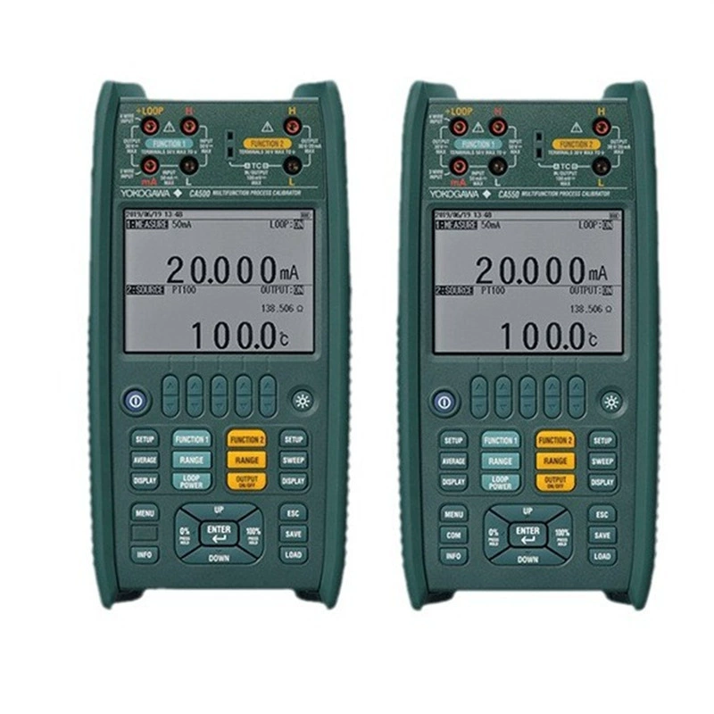 Япония YOKOGAWA Yokogawa CA500 CA550 цифровой дисплей многофункциональный процессный калибратор мультиметр