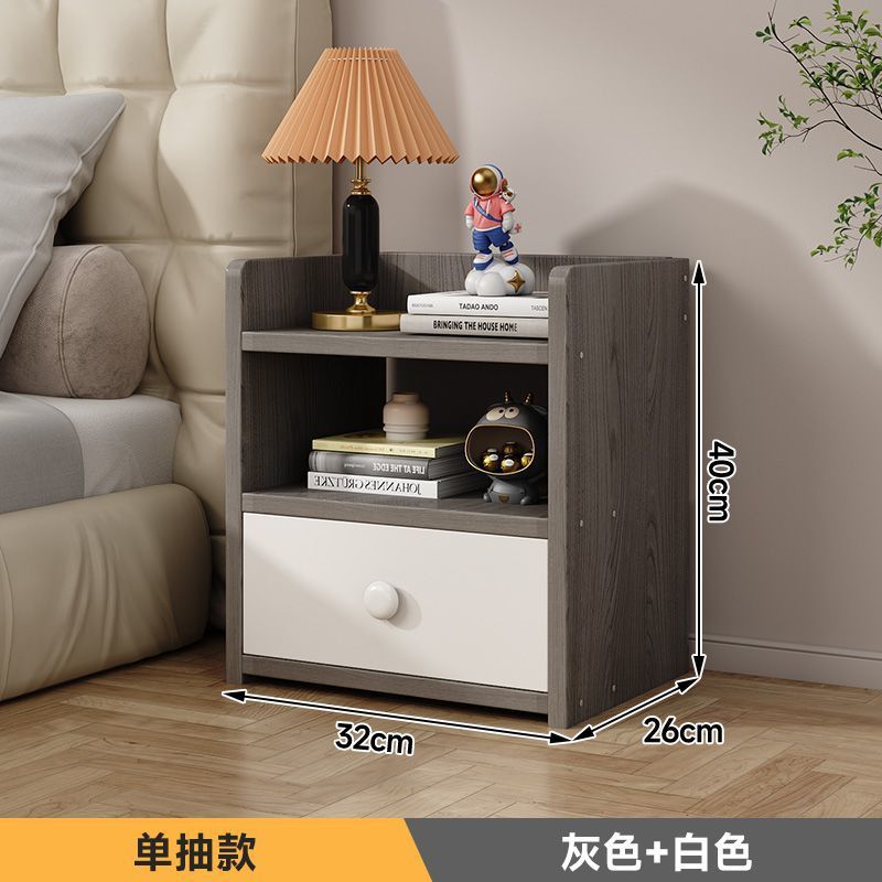 32CM 서랍 포함 그레이 [1 서랍]