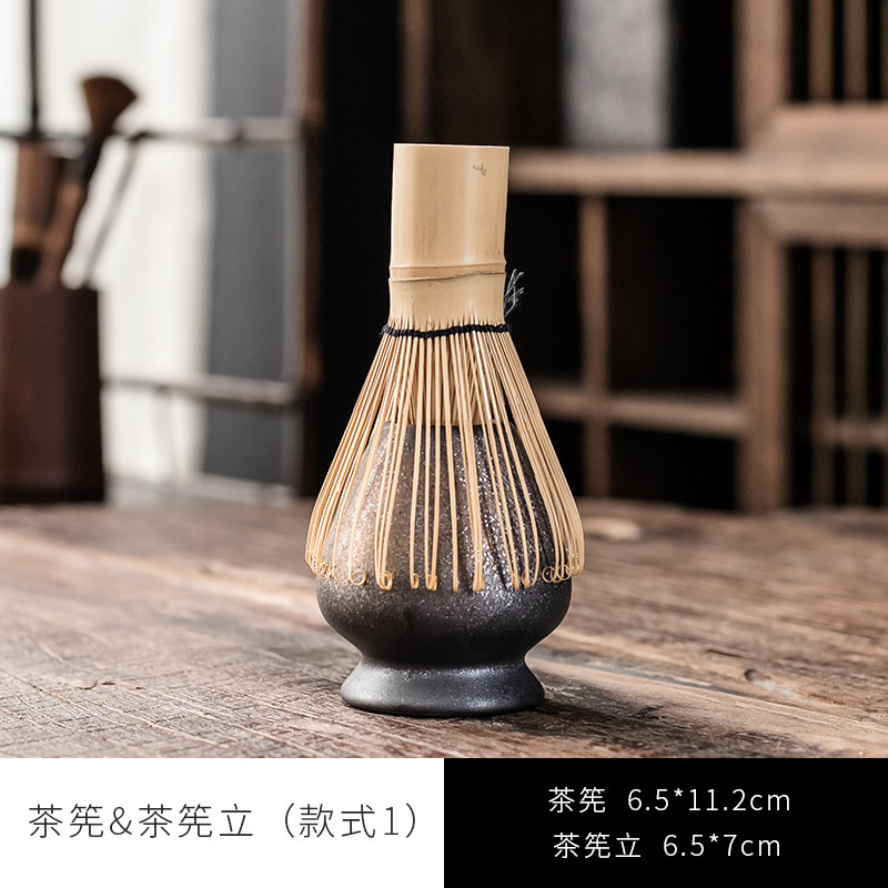 Juego de té de matcha de estilo japonés