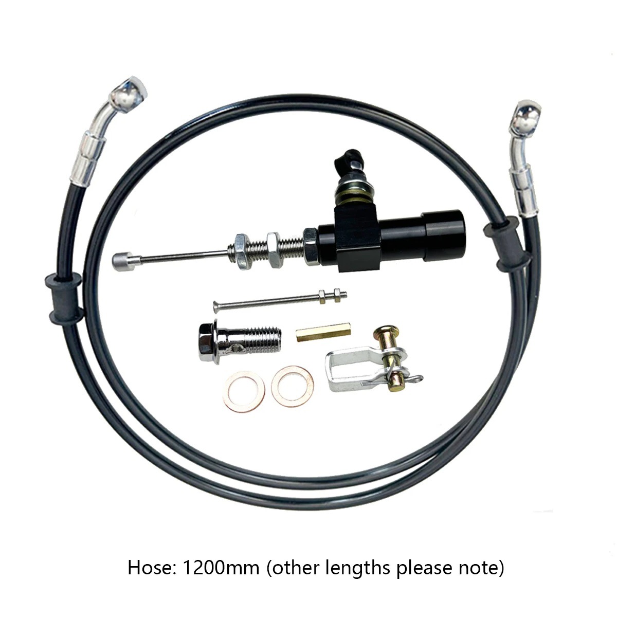 Motorcycle parts factory direct supply hydraulic clutch pump street car cross-ride cable modified clutch locomotive kit