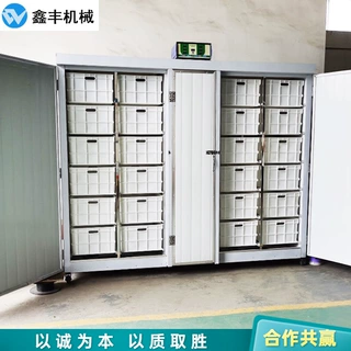 全自动豆芽机器厂家 微电脑控制自动淋水控温 商用豆芽机整套实拍