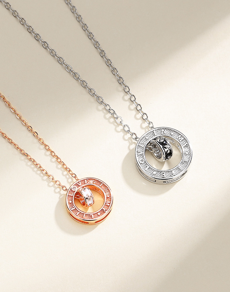 十字转运珠情侣项链详情_03