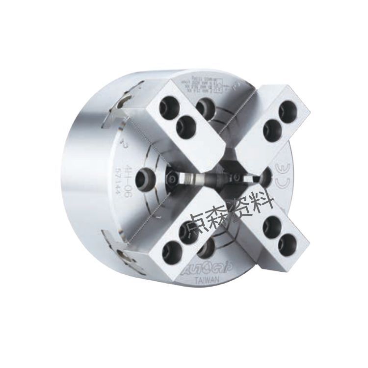 台湾佳贺车床动力夹头 固力普卡盘 车床油压夹头 4H-12A8液压卡盘