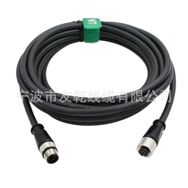 8-Pin Male-Female Cable Extension for Humminbird Fish Finder Ulterra Rolling Motor Ethernet Network Control