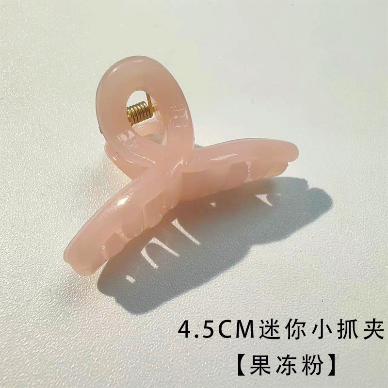 工厂直销大抓夹塑料发夹后脑勺抓夹批发ins风发饰鲨鱼夹裸夹底胚|undefined