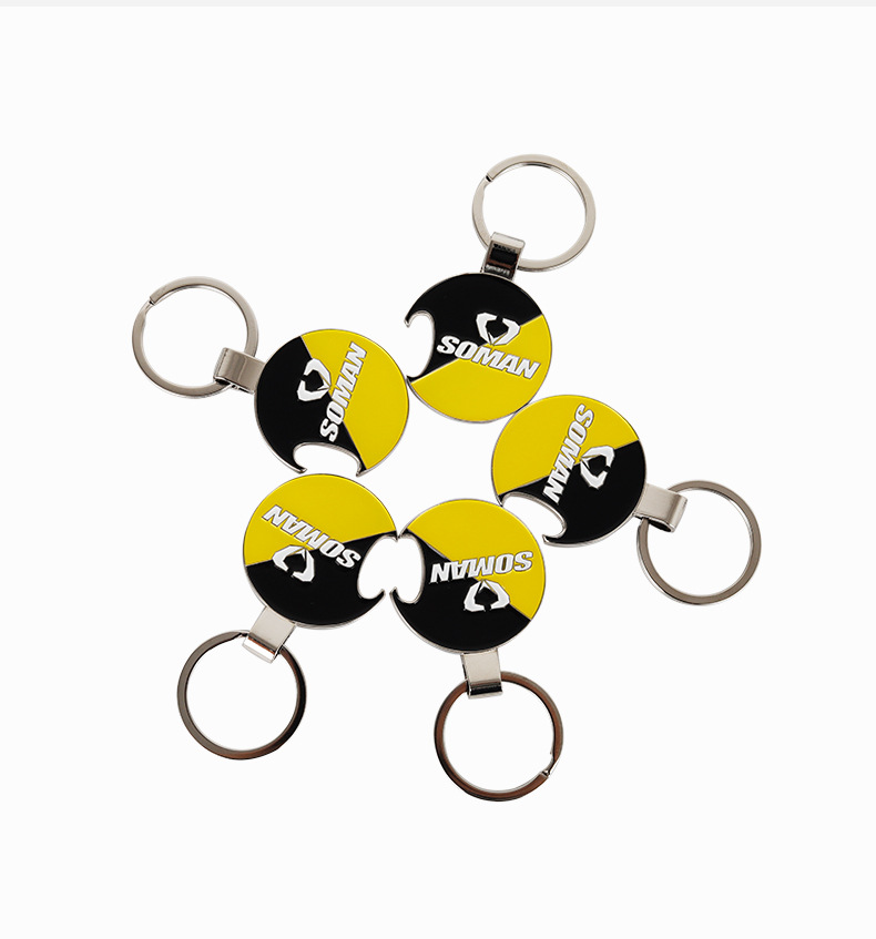 Soman Keychain Bottle Opener Accessories Unisex Jewelry Pendant Motorcycle Keychain Helmet Wine Opener