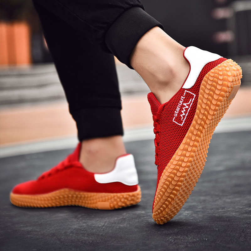 Chaussures décontractées tendance pour hommes surdimensionnées, nouvelles chaussures de course de sport respirantes pour étudiants_voghion.com