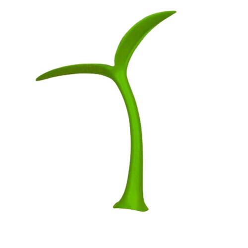Car roof decorations selling cute anti-collision and cute car stickers saplings and bean sprouts personalized devil horn exterior supplies