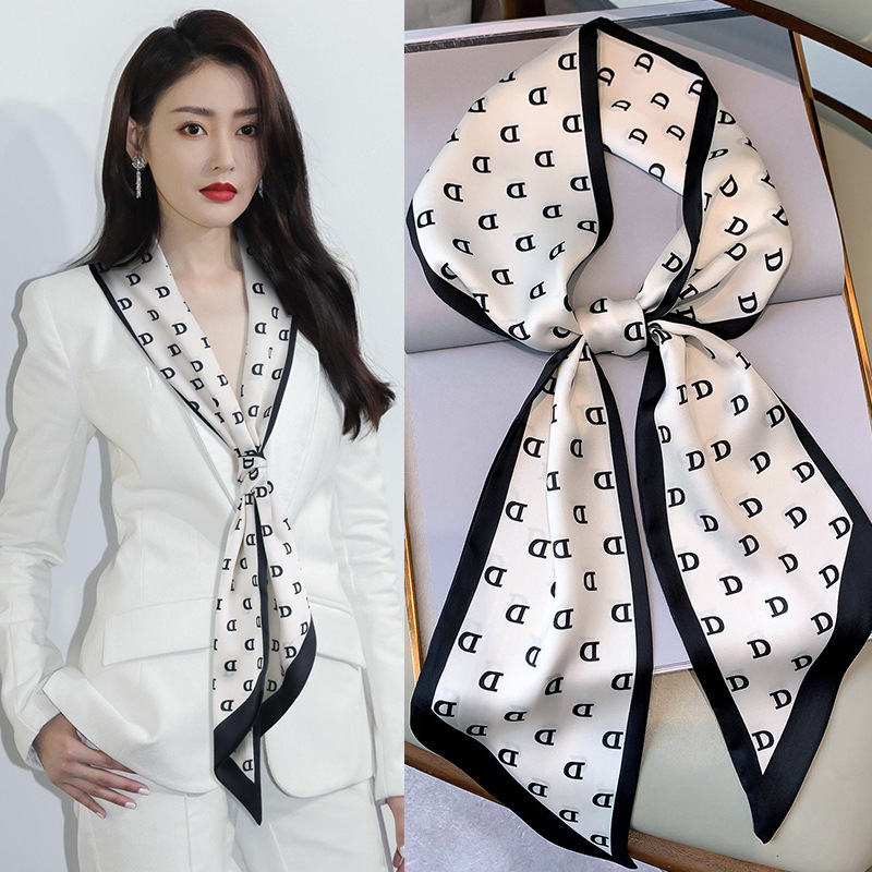 SKU-D字母白底黑边