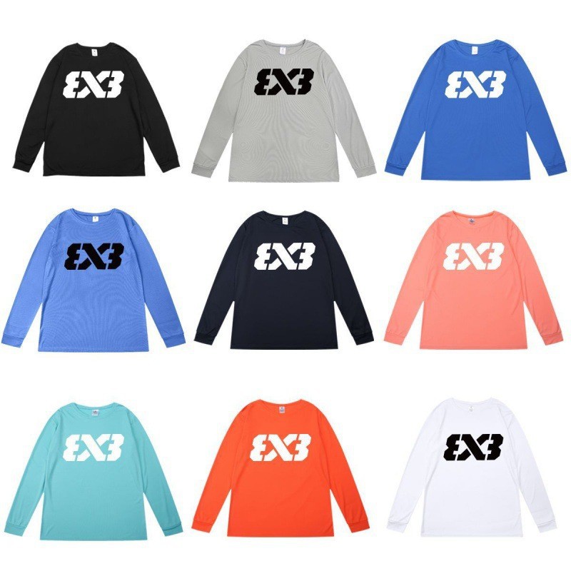 속건성 3X3 블랙 긴팔 (다양한 색상 가능)