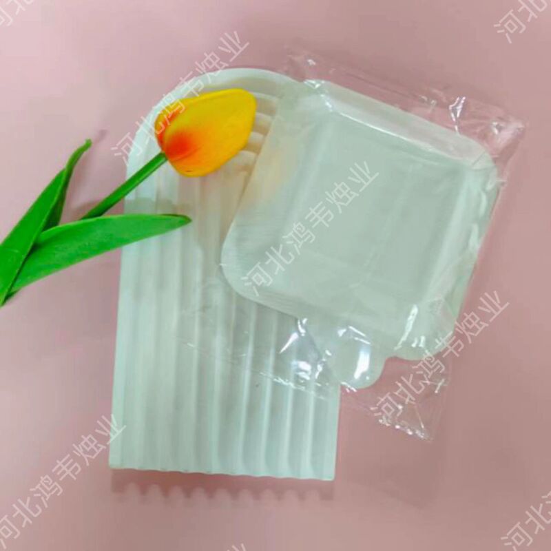 Disposable Cake Plates, Sugarcane Pulp Plates, Individually Packaged Thickened Plates, Birthday Cake Plates, Disposable Plates