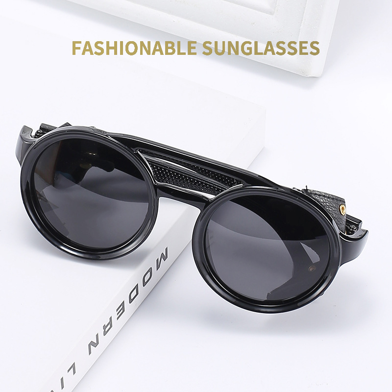 European and American Sunglasses Polarized Sunglasses Men's Retro Trendyy Punk Windproof Goggles Cycling Goggles Frame Wholesale 841