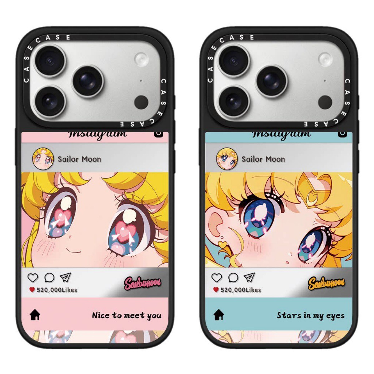 联名甜酷少女ins窗口美少女战士适用iphone17pro手机壳14plus日韩