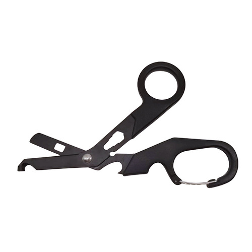 EDC Outdoor Rescue Scissors Military Standard EMT First Aid Belt Fine Tooth Overseas Survival Tool Household Small Scissors Bottle Opener