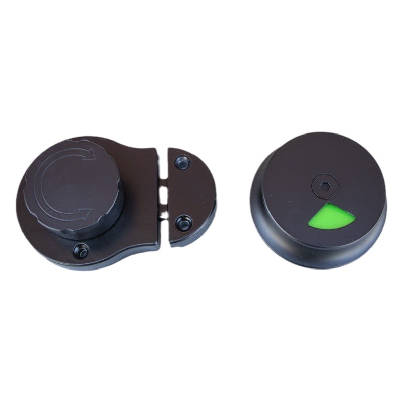 Public toilet toilet partition hardware accessories door lock no one indicator lock latch lock high-end large lock