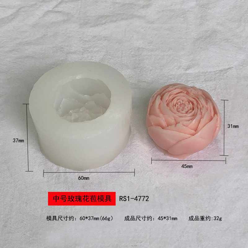 RS1-4772 중간 장미 버드 금형