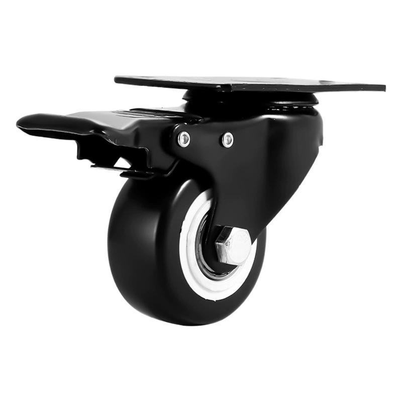 ИСТОЧник завод универсальное колесо золото колесо диаманта провод зуб Резиновый колесо Белый PP колеса плоские промышленные колеса черный белый Железный рицинус колеса