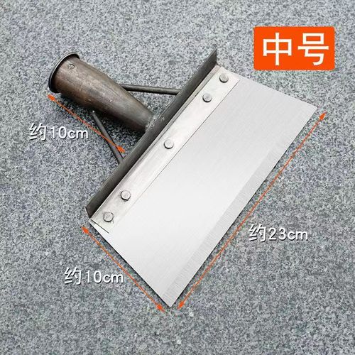 Manufacturer's manganese steel spade, home agricultural livestock saw blade steel spade, multi-functional thick cleaning spade, wholesale