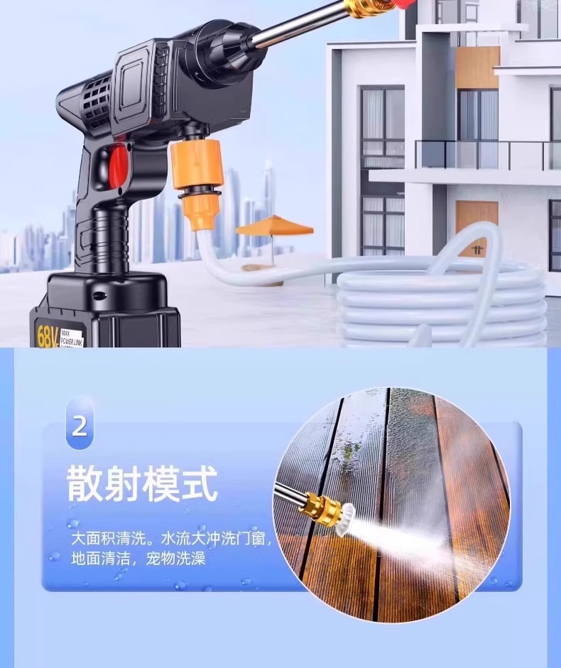 Car Washer Water Gun High Pressure 220v Cleaning Machine