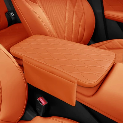 Armrest box pad Changan Cs75 Central Control Armrest - the-fourth-generation-changan-cs75-heat-wave-orange