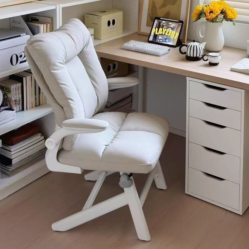 Home Study Computer Chair, Dormitory Desk Chair, Comfortable Study Chair, Comfortable Long-Sitting Office Chair, Girls' Bedroom Makeup Chair