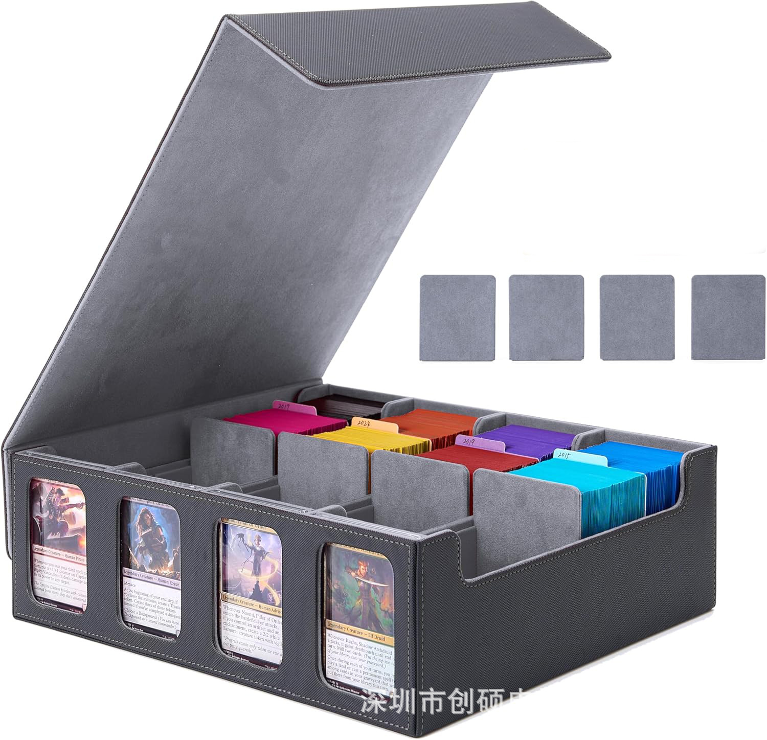 T325 격자 무늬 블랙 그레이