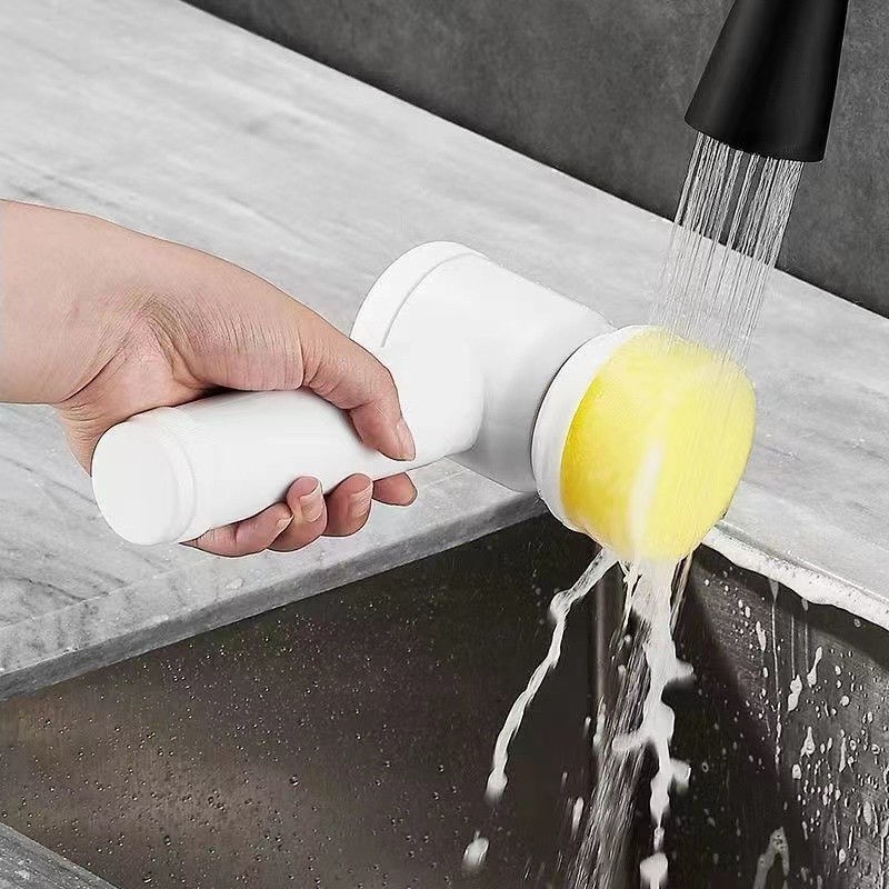 FCC baño piscina azulejo CE artefacto cocina plato cepillo multifuncional de mano inalámbrico cepillo de limpieza eléctrica