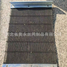 定制振动筛网砂石厂耐磨锰钢轧花网防堵筛网菱形网浪形网