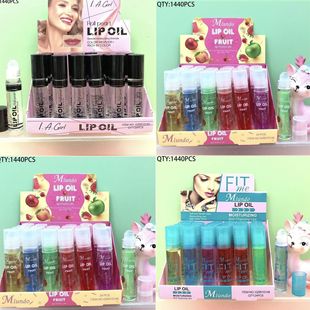 Mlundo Ball Lip Oil Lasting Hydrating Lip Honey Moisturizing Glass Mirror Lip Base Essence