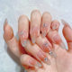 1440 online celebrity nail art pointed bottom diamond jewelry transparent rhinestone filling pile diamond nail glass crystal diamond wholesale