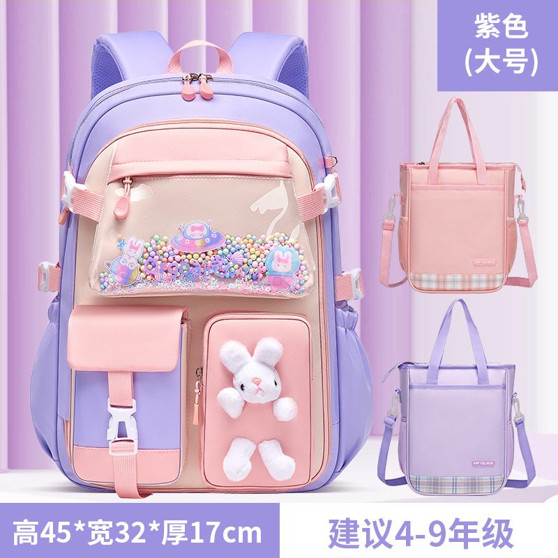 Tamaño grande púrpura + bolsa de recuperación