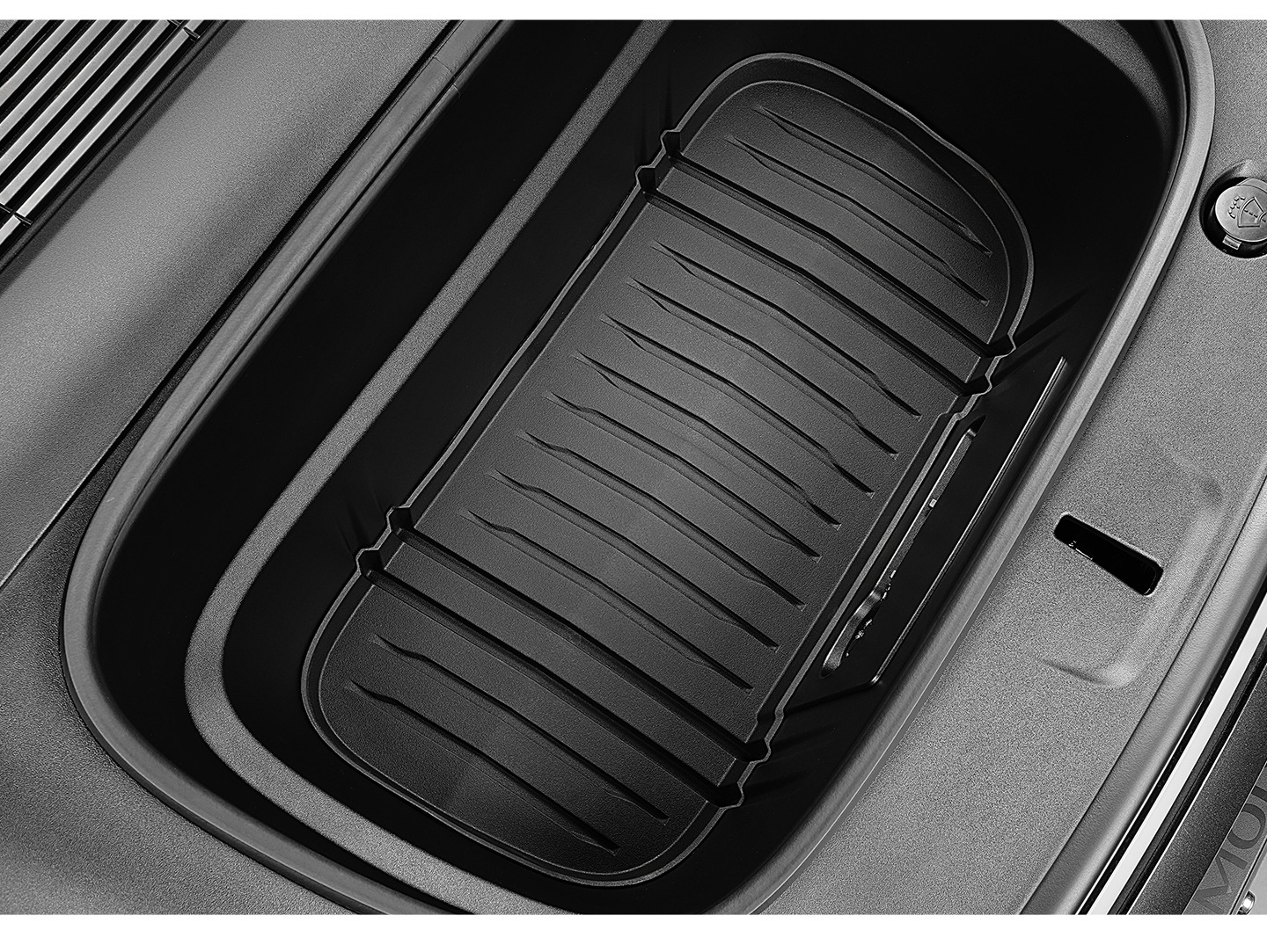 Suitable for Tesla Six-Seater Model Yl, Tpe Trunk Mats for Front and Rear Do Not Affect the Original Car's Functionality