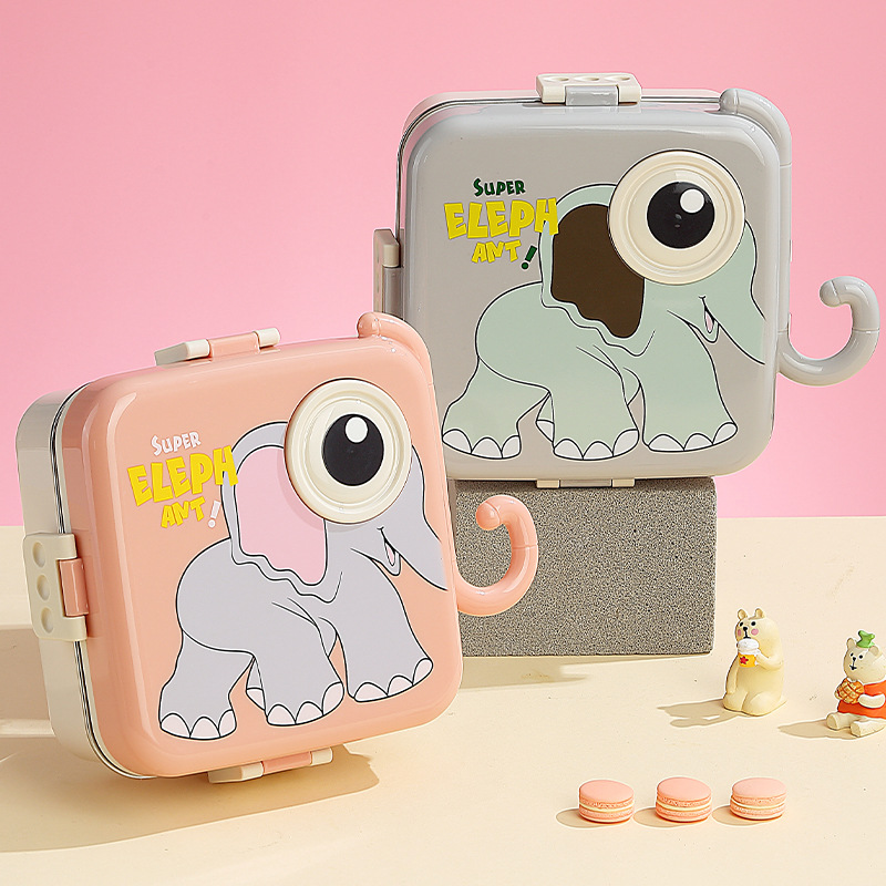children's cartoon lunch box stainless steel for students