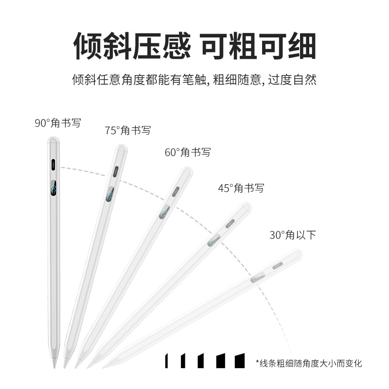 Venta al por mayor pluma de pantalla digital de segunda generación para Apple lápiz Apple pen iPad pluma capacitiva tableta táctil pluma táctil
