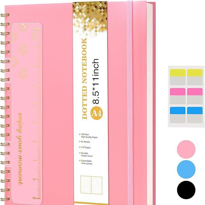 Cuaderno de cuentas de matriz A4 cuaderno en blanco personalizado cuaderno de bobina de aire desmontable logotipo personalizado alto valor facial image 6