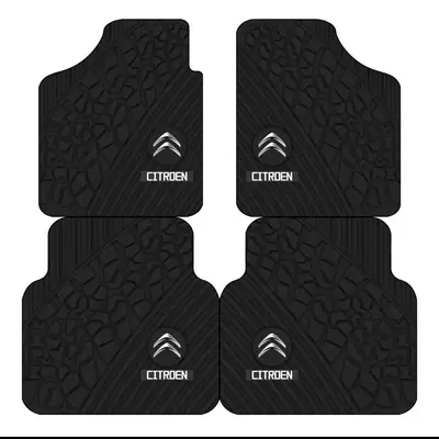 Avtomobil döşəmə paspasları — Set of Four - specifications-citroen-two-front-foot-pads-5065cm-diatom-mud-second-generation
